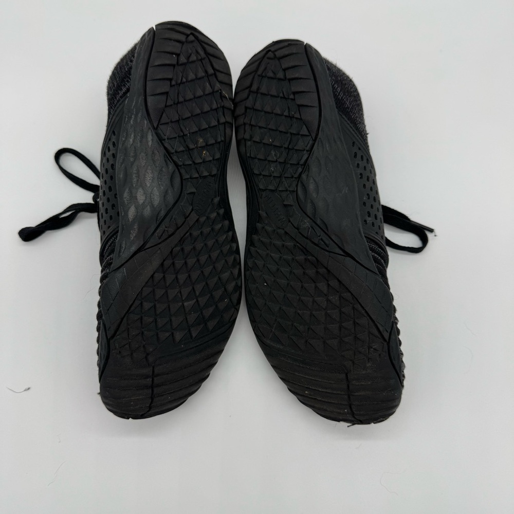 WHITIN Black Sneakers Knit Barefoot Shoe Sporty Design - Picture 4 of 5